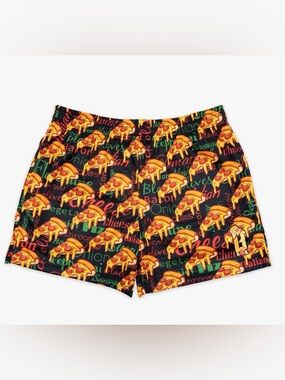 NWOT Youth Baseball Lifestyle  101 Pizza Shorts Size Medium